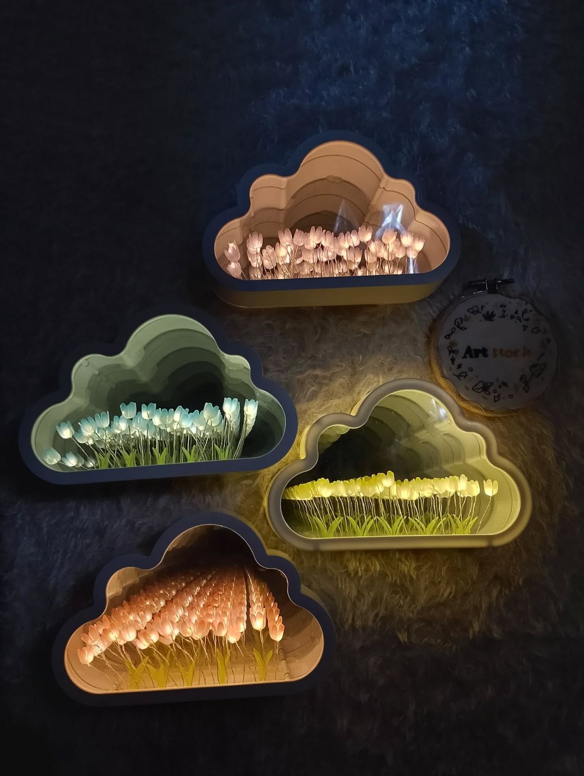 دشت لاله بینهایت طرح ابر