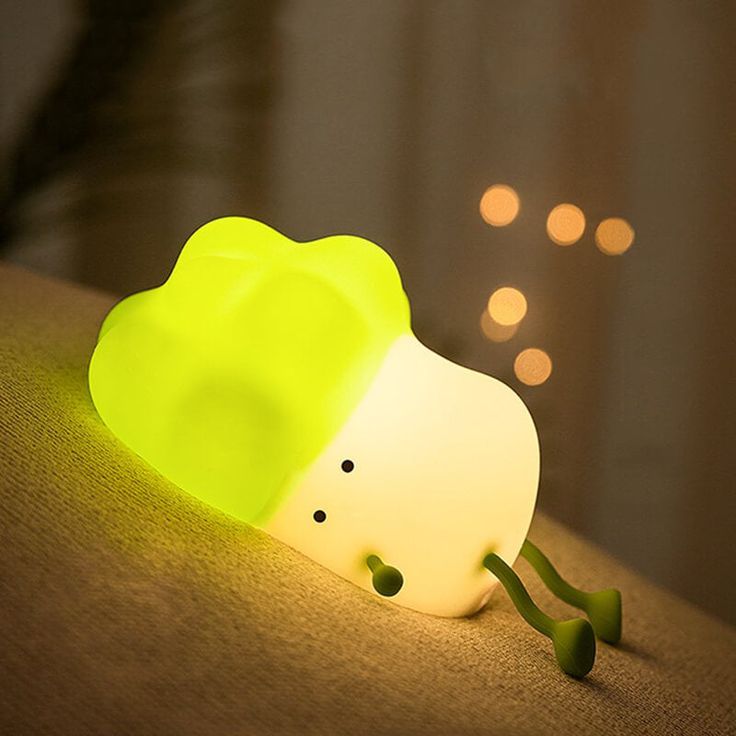 چراغ خواب سیلیکونی کلم خوابیده